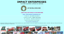 Desktop Screenshot of impact-enterprises.com